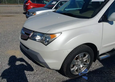 2009 Acura Mdx Technology Package from USA, damaged, VIN 2HNYD28419H515182